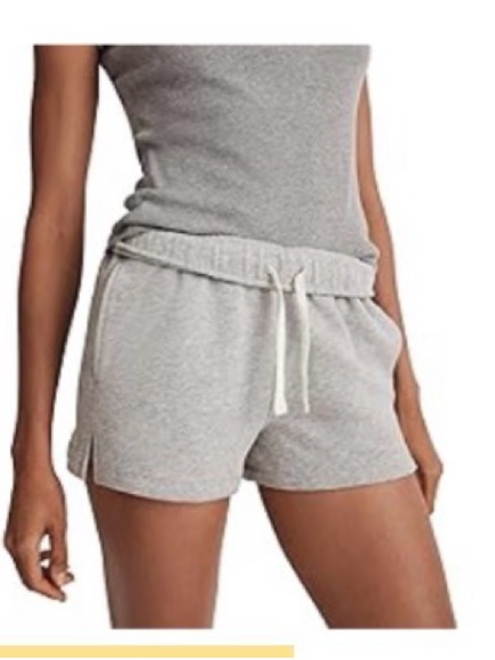 NWOT Women’s Madewell Terry Drawstring Sweatshorts